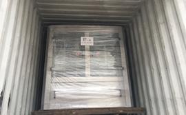 FILL-PACK Machinery exported 40 ft container to Johannesburg of SouthAfrica.