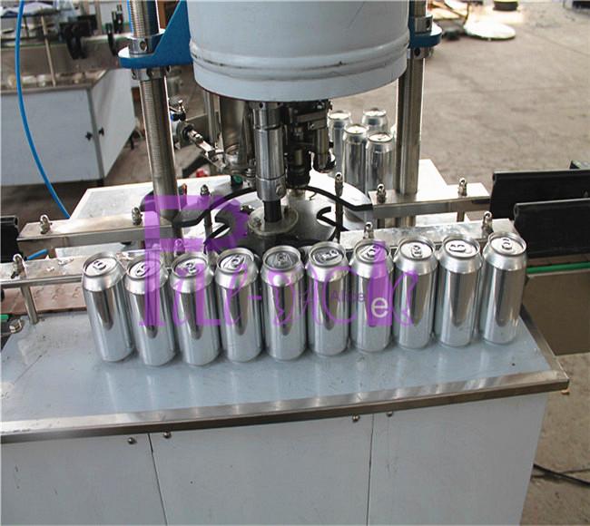 Aluminum Can Gas Drink Filling Machine