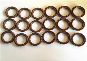 Sealing ring for carbonated filling valve