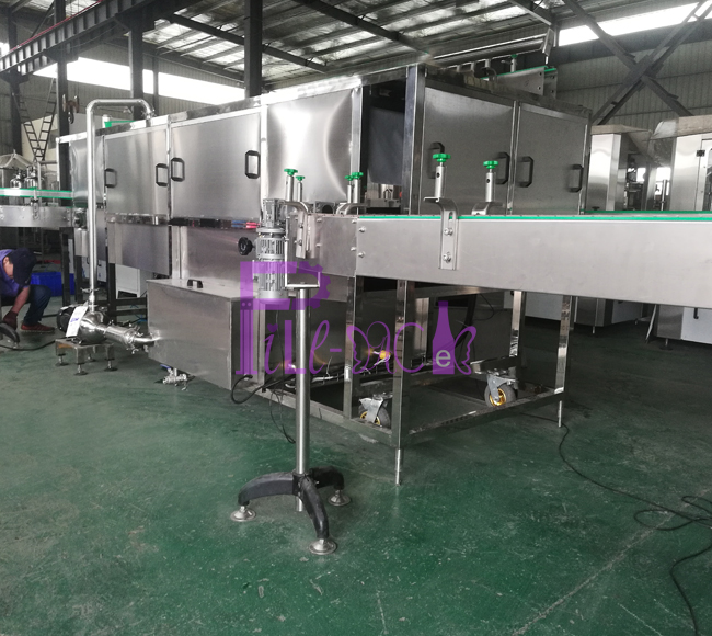 Warming Pasteurization Tunnel