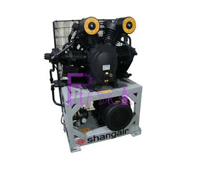 LP Air compressor for 2 Cavity PET bottle 500ml blow molding machine