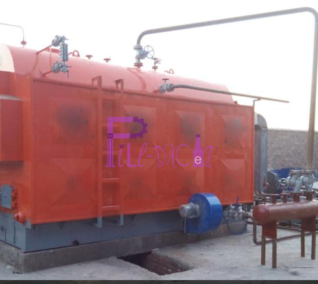 2TPH water-fire tube coal-fired boiler