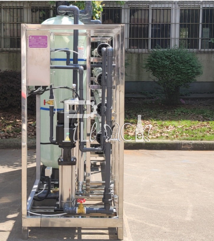 Monoblock RO system for pure water treatment