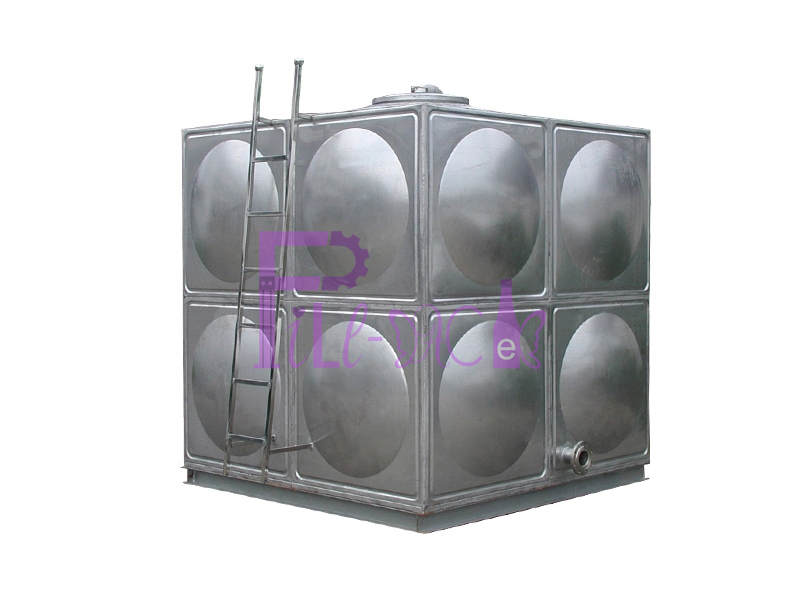 Assemble drinking water storage tank for industrial use