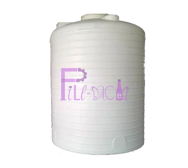 PE water tank for easy storage and installation